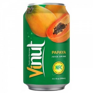 Напиток сокосодержащий безалкогольный Vinut Papaya со вкусом папайи 330 мл
