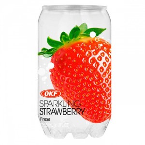 Безалкогольный напиток OKF Sparkling Strawberry Клубника 350мл