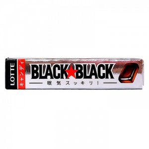 Леденцы Lotte Black Black Candy 44 г