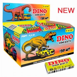 Жевательная резинка ZOOpark Dino 25 г