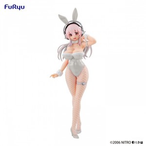 Фигурка SoniComi (Super Sonico): Sonico - BiCute Bunnies Pearl White ver. (FuRyu)