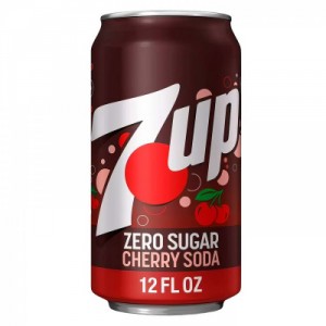 Газированный напиток 7UP Cherry Zero со вкусом вишни 355мл