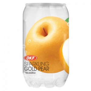 Безалкогольный напиток OKF Sparkling Gold Pear со вкусом груши 350 мл