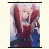 Растяжка c персонажами Darling in the FranXX