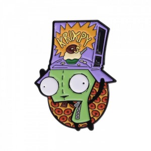 Металлические значки Invader Zim