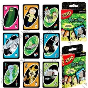 Карточная игра UNO Рик и Морти