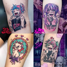 Татуировки Аниме-тяночки