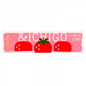 Жевательная резинка Lotte &Ichigo 261 г
