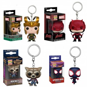 Брелки-фигурки Funko POP! Marvel