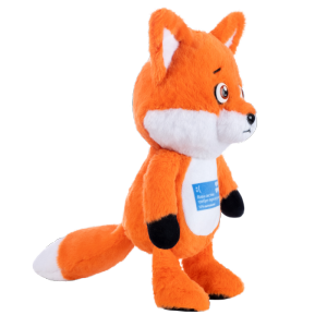 Подарочная мягкая игрушка Лиса Печалиса