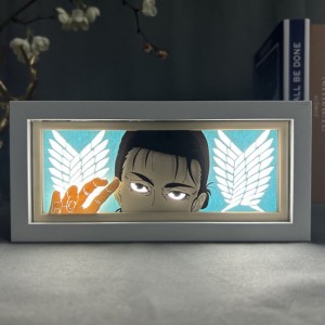 Картины-фреймы с подсветкой Attack on Titan