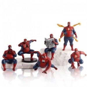 Мини-фигурки блайндбоксы толстый Человек-паук Spider Man