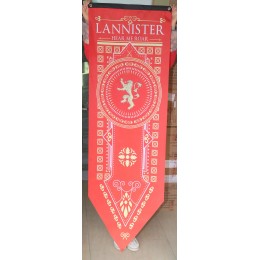 Флаг с гербом Ланнистеров Game of Thrones
