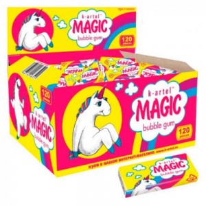 Жевательная резинка Bubble Gum Magic 25 г