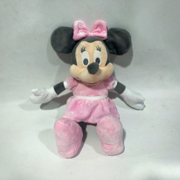 Мягкая игрука Минни Маус в розовом платье 