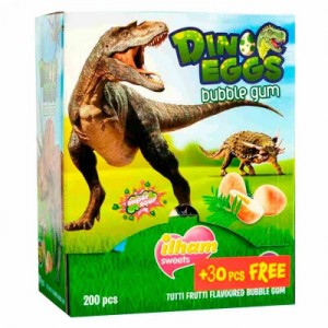 Жевательная резинка ILHAM SWEETS DINO Динозавр 35 г