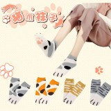 Носки кошачьи в виде лапок