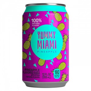 Газированный напиток YUMMY MIAMI PINEAPPLE
