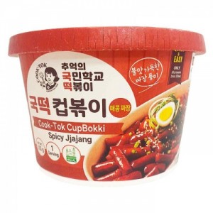 COOK-TOK Spicy Jjajang Токпокки с острым соусом Чачжан