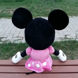 Мягкая игрушка Minnie Mouse с бантиками