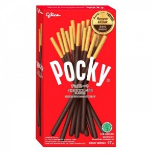 Бисквитные палочки Glico Pocky Chocolate шоколадные 47 г