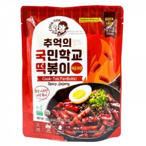 COOK-TOK Spicy Jjajang for Pan-frying Токпокки с острым соусом Чачжан