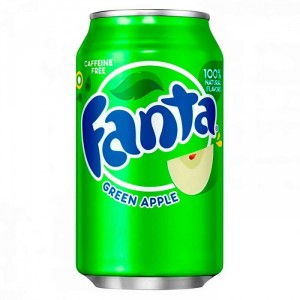 Напиток газированный FANTA Green Apple Зелёное яблоко 500мл
