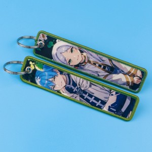 Тканевые прямоугольные брелки Sousou no Frieren