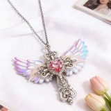 Кулоны Y2K крылатые кресты