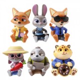 Мини-фигурки блайндбоксы Zootopia Зверополис сидящие