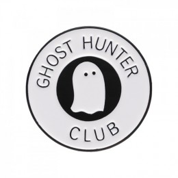 Металлический значок Ghost Hunter Club