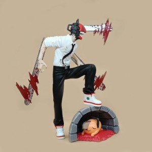 Фигурка Chainsaw Man: Chainsaw Man & Pochita