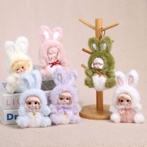 Мягкие брелки блайндбоксы Kiramekko Family Series