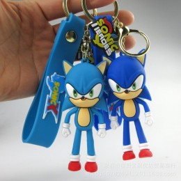 Фигурки-брелки резиновые Sonic