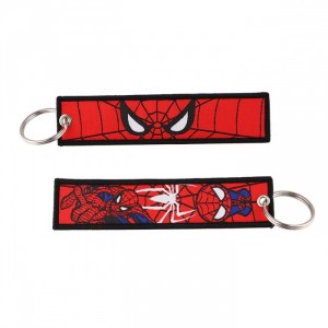 Тканевые прямоугольные брелки Marvel