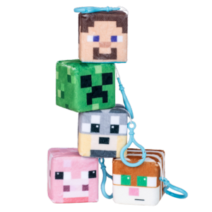 Мягкие брелки Minecraft Fancy