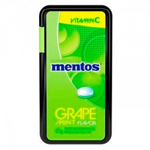 Конфеты Ментос Grape Mint Виноград 21гр