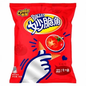 Снек Cheetos Crispy bugles tomato Juice со вкусом томатного сока 65 г