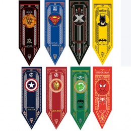 Флаги супергероев Marvel и DC