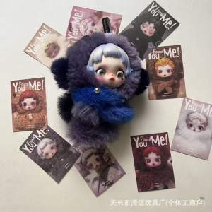 Мягкие брелки блайндбоксы SKULLPANDA 3.0 Sleepless Theater