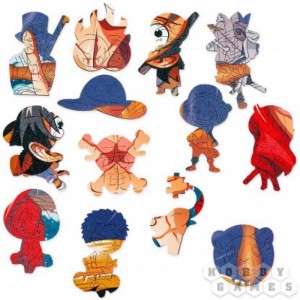 Пазл One Piece Манки Д. Луффи