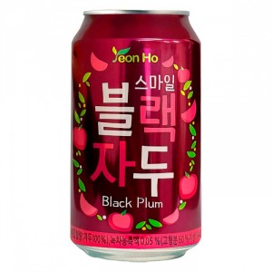 Газированный напиток YEON HO Smile Black Plum.ж/б. 340мл