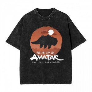 Черная футболка Avatar: The Last Airbender