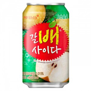 Газированный напиток HAITAI Crush pear soda 355мл