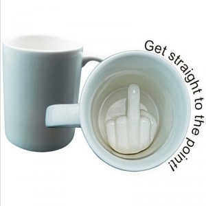 Кружка Up yours mug