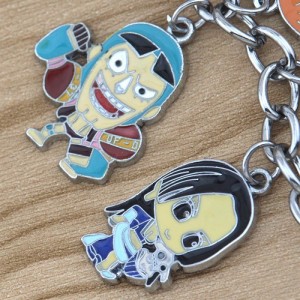 Металлический брелок One Piece (пять)