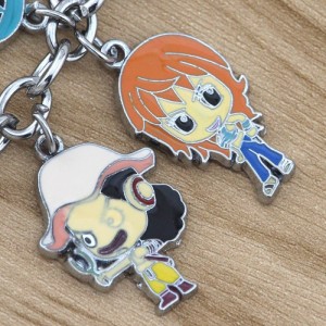 Металлический брелок One Piece (пять)