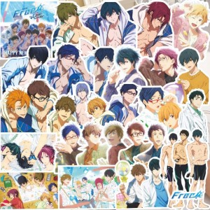 Набор наклеек Free!