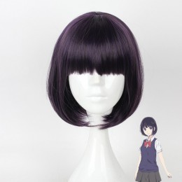 Парик короткий фиолетовый Hanabi Yasuraoka