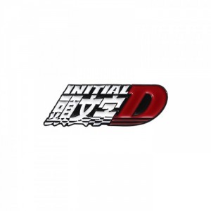 Металлический значок Initial D